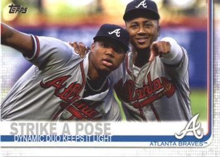 #508 Strike a Pose - Atlanta Braves - 2019 Topps Baseball
