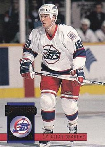 #508 Dallas Drake - Winnipeg Jets - 1993-94 Donruss Hockey