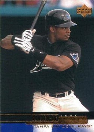 #508 Jose Guillen - Tampa Bay Devil Rays - 2000 Upper Deck Baseball