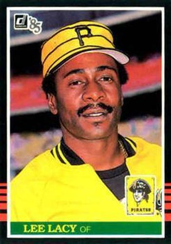 #508 Lee Lacy - Pittsburgh Pirates - 1985 Donruss Baseball