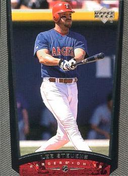 #508 Lee Stevens - Texas Rangers - 1999 Upper Deck Baseball
