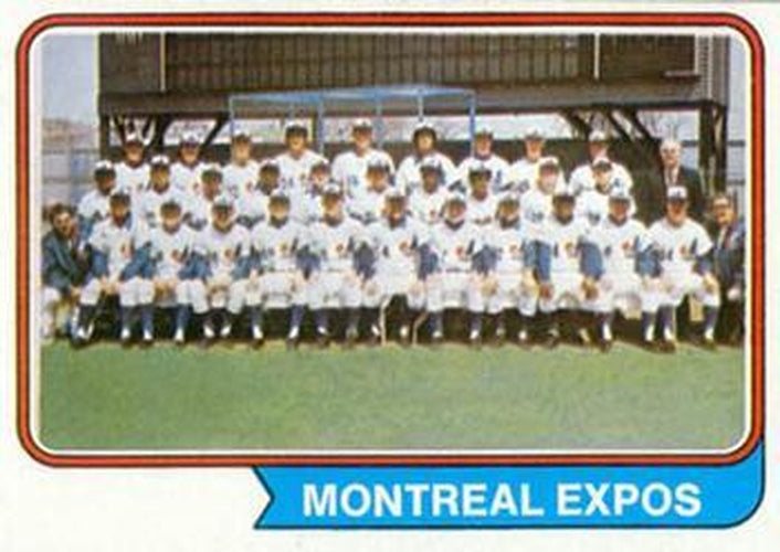 #508 Montreal Expos - Montreal Expos - 1974 Topps Baseball