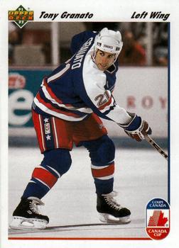 #508 Tony Granato - USA - 1991-92 Upper Deck Hockey