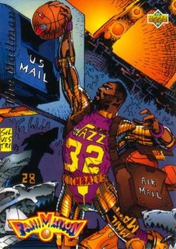 #508 Karl Malone - Utah Jazz - 1992-93 Upper Deck Basketball