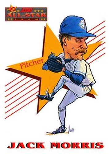 #508 Jack Morris - Toronto Blue Jays - 1993 Score Baseball