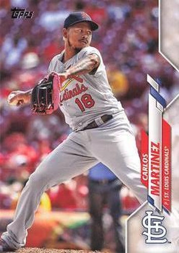 #508 Carlos Martinez - St. Louis Cardinals - 2020 Topps Baseball