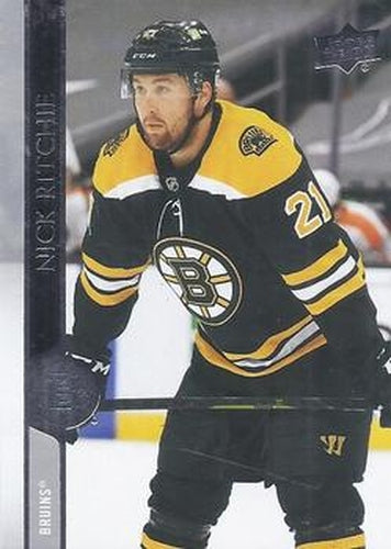 #509 Nick Ritchie - Boston Bruins - 2020-21 Upper Deck Hockey