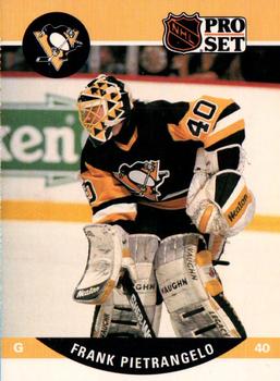 #509 Frank Pietrangelo - Pittsburgh Penguins - 1990-91 Pro Set Hockey