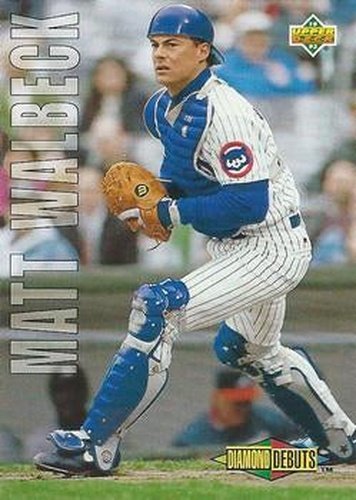 #509 Matt Walbeck - Chicago Cubs - 1993 Upper Deck Baseball