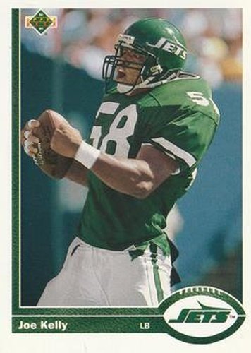 #509 Joe Kelly - New York Jets - 1991 Upper Deck Football