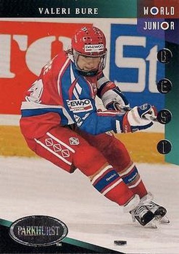 #509 Valeri Bure - Russia - 1993-94 Parkhurst Hockey