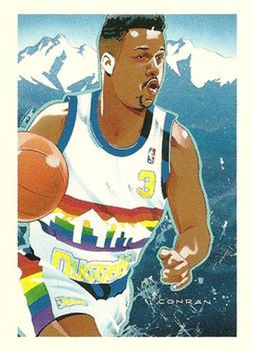 #509 Chris Jackson - Denver Nuggets - 1991-92 Hoops Basketball