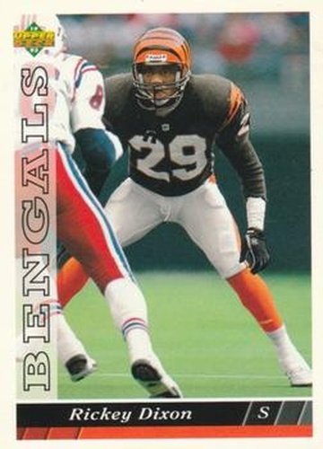 #509 Rickey Dixon - Cincinnati Bengals - 1993 Upper Deck Football