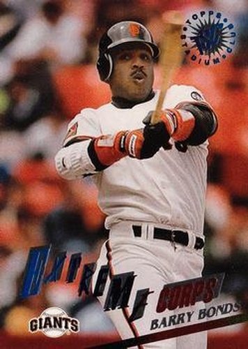 #509 Barry Bonds - San Francisco Giants - 1995 Stadium Club Baseball