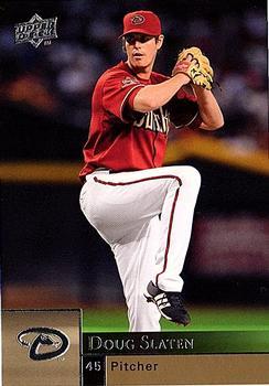 #509 Doug Slaten - Arizona Diamondbacks - 2009 Upper Deck Baseball
