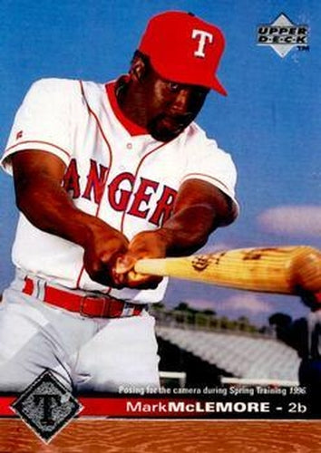 #509 Mark McLemore - Texas Rangers - 1997 Upper Deck Baseball