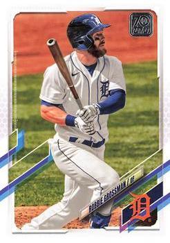 #509 Robbie Grossman - Detroit Tigers - 2021 Topps Baseball