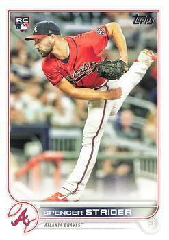 #509 Spencer Strider - Atlanta Braves - 2022 Topps Baseball