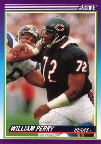 #509 William Perry - Chicago Bears - 1990 Score Football