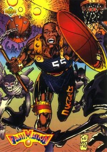 #509 Dikembe Mutombo - Denver Nuggets - 1992-93 Upper Deck Basketball