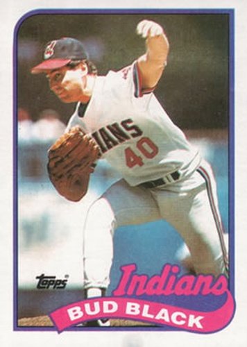 #509 Bud Black - Cleveland Indians - 1989 Topps Baseball