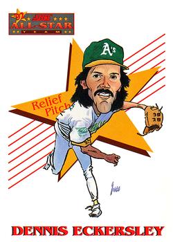 #509 Dennis Eckersley - Oakland Athletics - 1993 Score Baseball