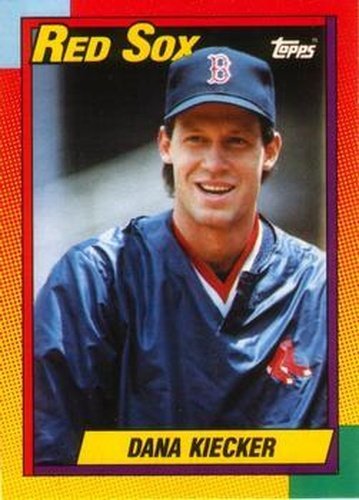 #50T Dana Kiecker - Boston Red Sox - 1990 Topps Traded Baseball