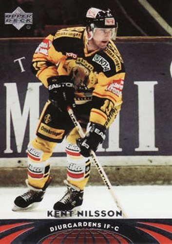 #50 Kent Nilsson - Djurgardens IF Stockholm - 2004-05 UD All-World Edition Hockey