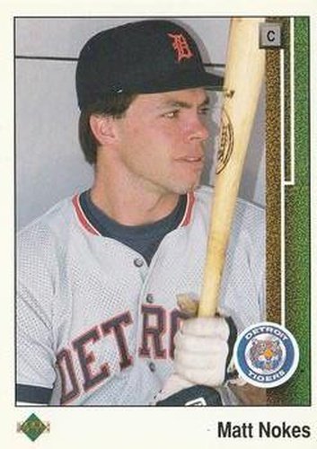 #150 Matt Nokes - Detroit Tigers - 1989 Upper Deck Baseball