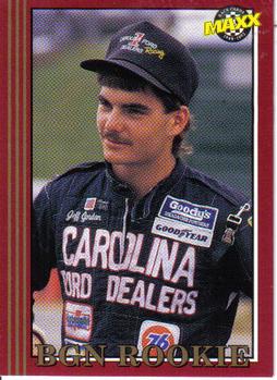 #50 Jeff Gordon - Bill Davis Racing - 1992 Maxx Racing