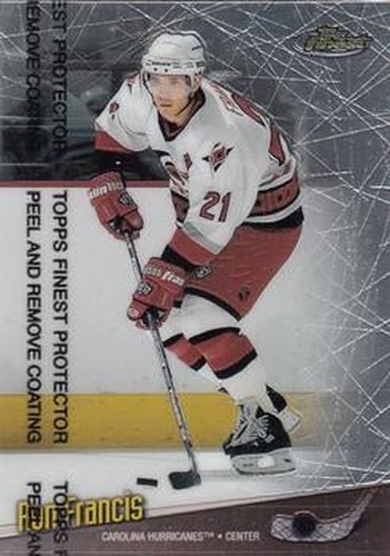 #50 Ron Francis - Carolina Hurricanes - 1998-99 Finest Hockey