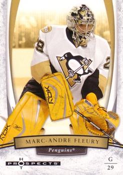 #50 Marc-Andre Fleury - Pittsburgh Penguins - 2007-08 Fleer Hot Prospects Hockey
