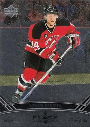 #50 Brian Gionta - New Jersey Devils - 2006-07 Upper Deck Black Diamond Hockey