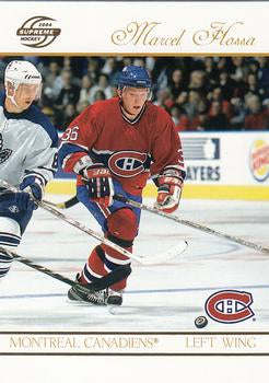 #50 Marcel Hossa - Montreal Canadiens - 2003-04 Pacific Supreme Hockey