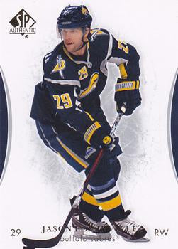 #50 Jason Pominville - Buffalo Sabres - 2007-08 SP Authentic Hockey