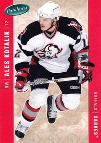 #50 Ales Kotalik - Buffalo Sabres - 2005-06 Parkhurst Hockey