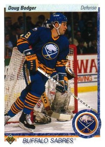#50 Doug Bodger - Buffalo Sabres - 1990-91 Upper Deck Hockey
