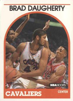 #50 Brad Daugherty - Cleveland Cavaliers - 1989-90 Hoops Basketball