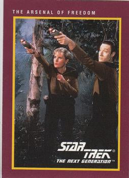 #50 Arsenal of Freedom, The - 1991 Impel Star Trek 25th Anniversary