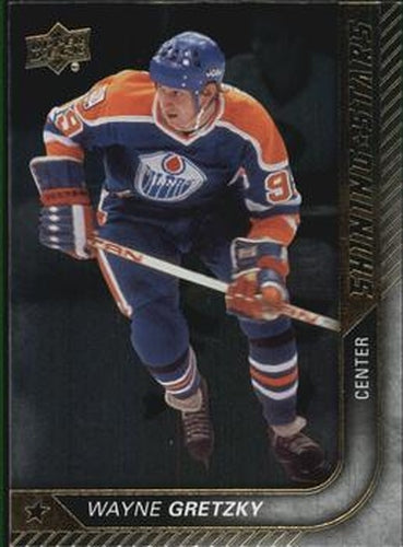 #SS-50 Wayne Gretzky - Edmonton Oilers - 2015-16 Upper Deck Hockey - Shining Stars