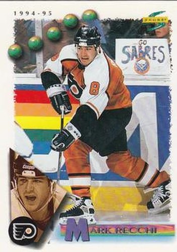 #50 Mark Recchi - Philadelphia Flyers - 1994-95 Score Hockey