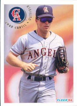 #50 Chad Curtis - California Angels - 1994 Fleer Baseball