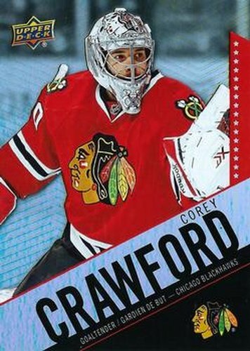 #50 Corey Crawford - Chicago Blackhawks - 2015-16 Upper Deck Tim Hortons Hockey