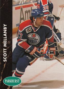 #50 Scott Mellanby - Edmonton Oilers - 1991-92 Parkhurst Hockey