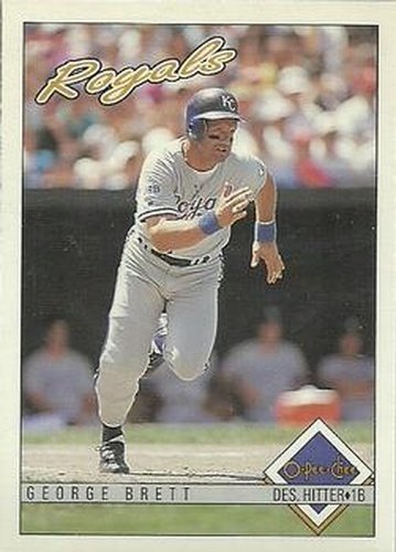 #50 George Brett - Kansas City Royals - 1993 O-Pee-Chee Baseball