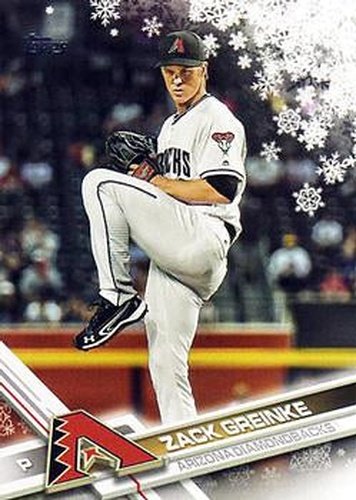 #HMW50 Zack Greinke - Arizona Diamondbacks - 2017 Topps Holiday Baseball