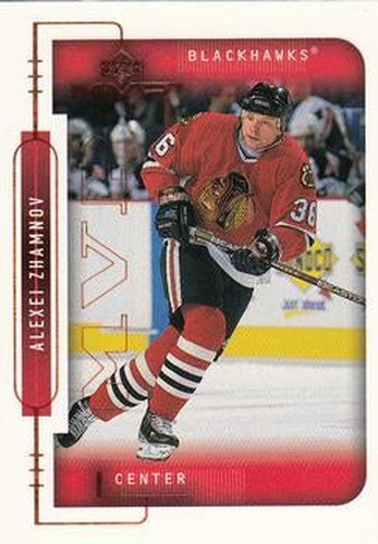 #50 Alexei Zhamnov - Chicago Blackhawks - 1999-00 Upper Deck MVP Hockey