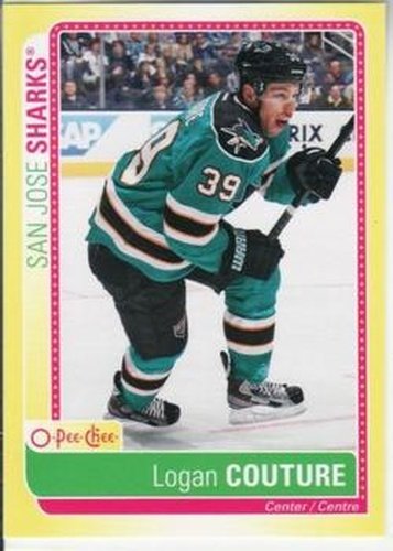 #S-LC Logan Couture - San Jose Sharks - 2013-14 O-Pee-Chee Hockey - Stickers