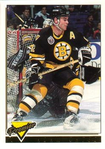 #50 Adam Oates - Boston Bruins - 1993-94 O-Pee-Chee Premier Hockey - Gold
