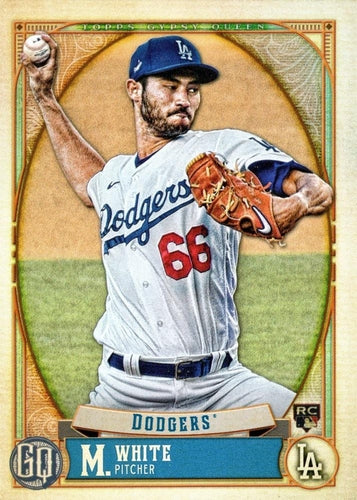 #50 Mitch White - Los Angeles Dodgers - 2021 Topps Gypsy Queen Baseball